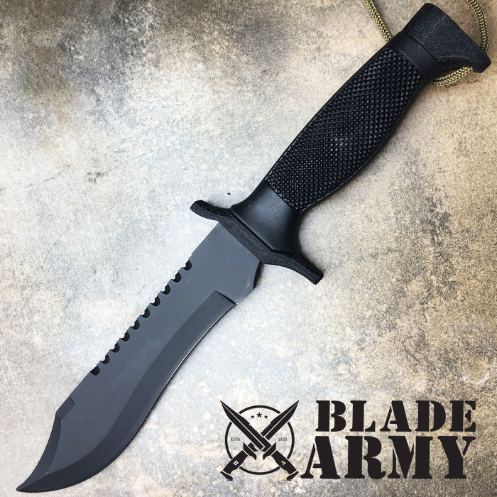 Army Hunting Fixed Blade Tactical Combat Survival Knife