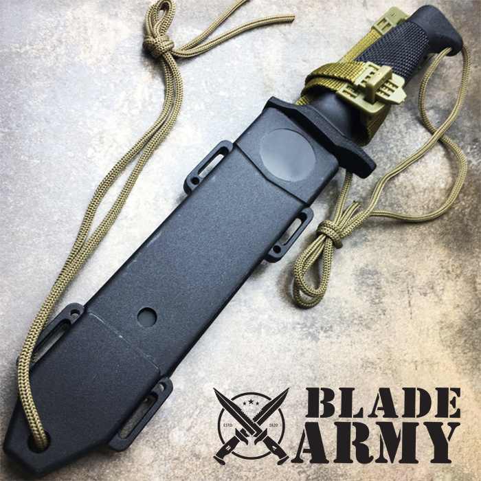 Army Hunting Fixed Blade Tactical Combat Survival Knife