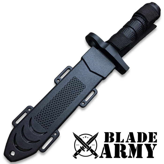 Tactical Survival Rambo Hunting Fixed Blade Bowie Knife