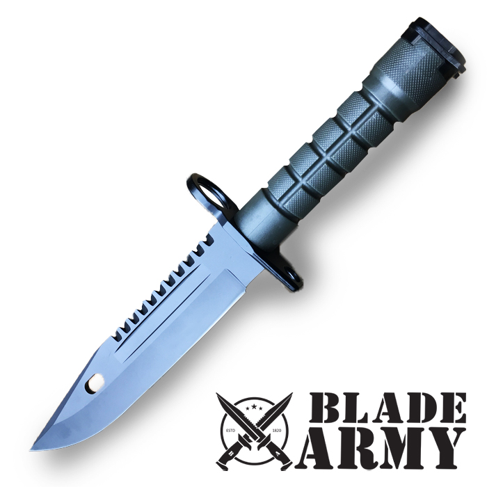 Hunting Knife Military Tactical Survival  Fixed Blade Rambo Army