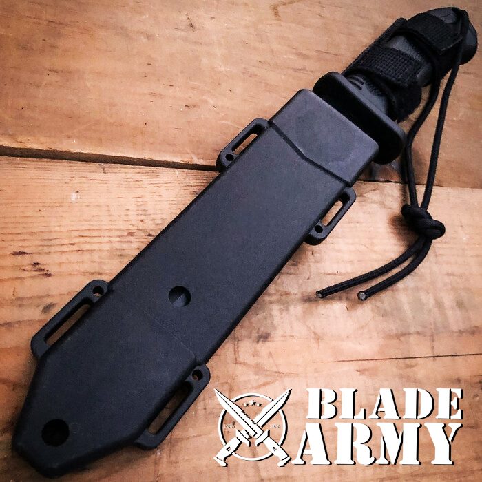 Fixed Blade Bowie Military Tactical Hunter Camping Knife