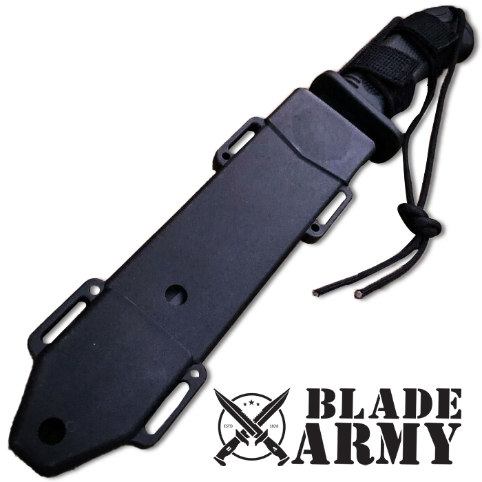 Fixed Blade Bowie Military Tactical Hunter Camping Knife